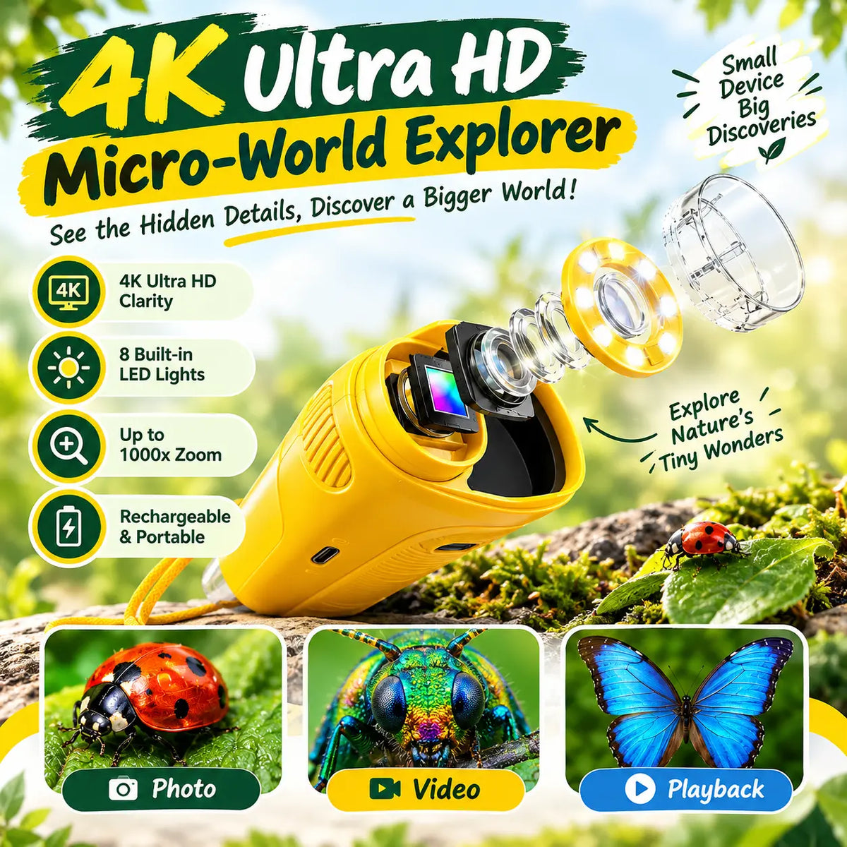 Kids MicroScope - Explore Tiny Things