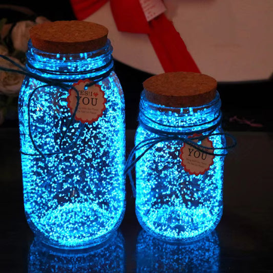 Glow-in-the-Dark Decorative Sand