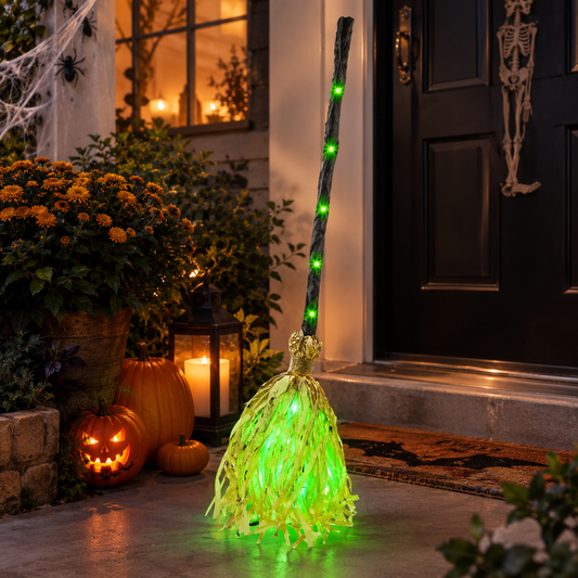 Magic Witch Broom For Halloween
