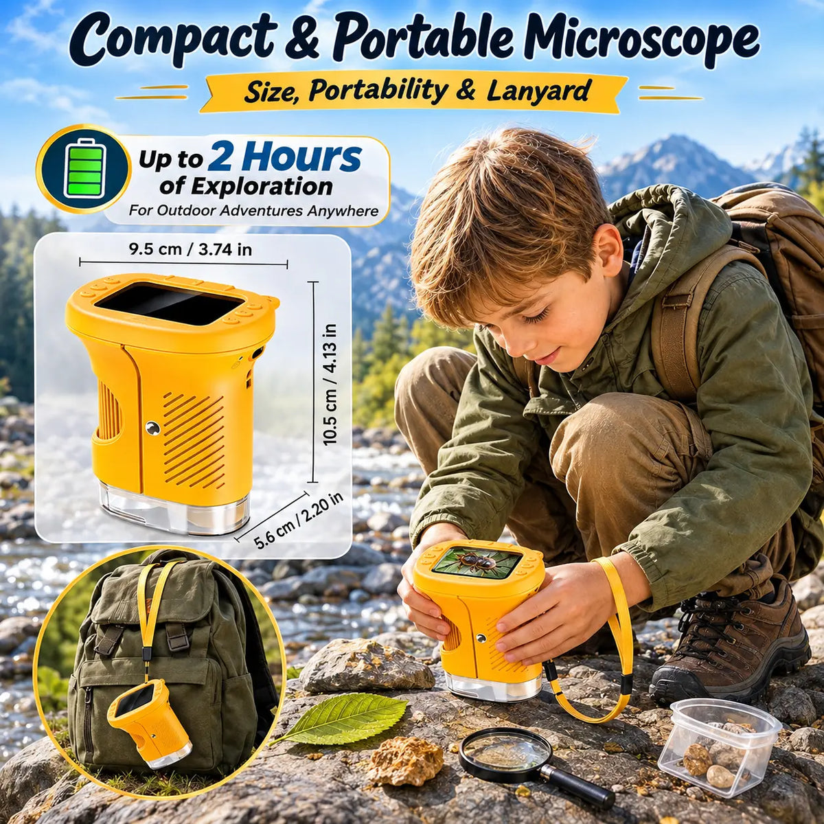 Kids MicroScope - Explore Tiny Things