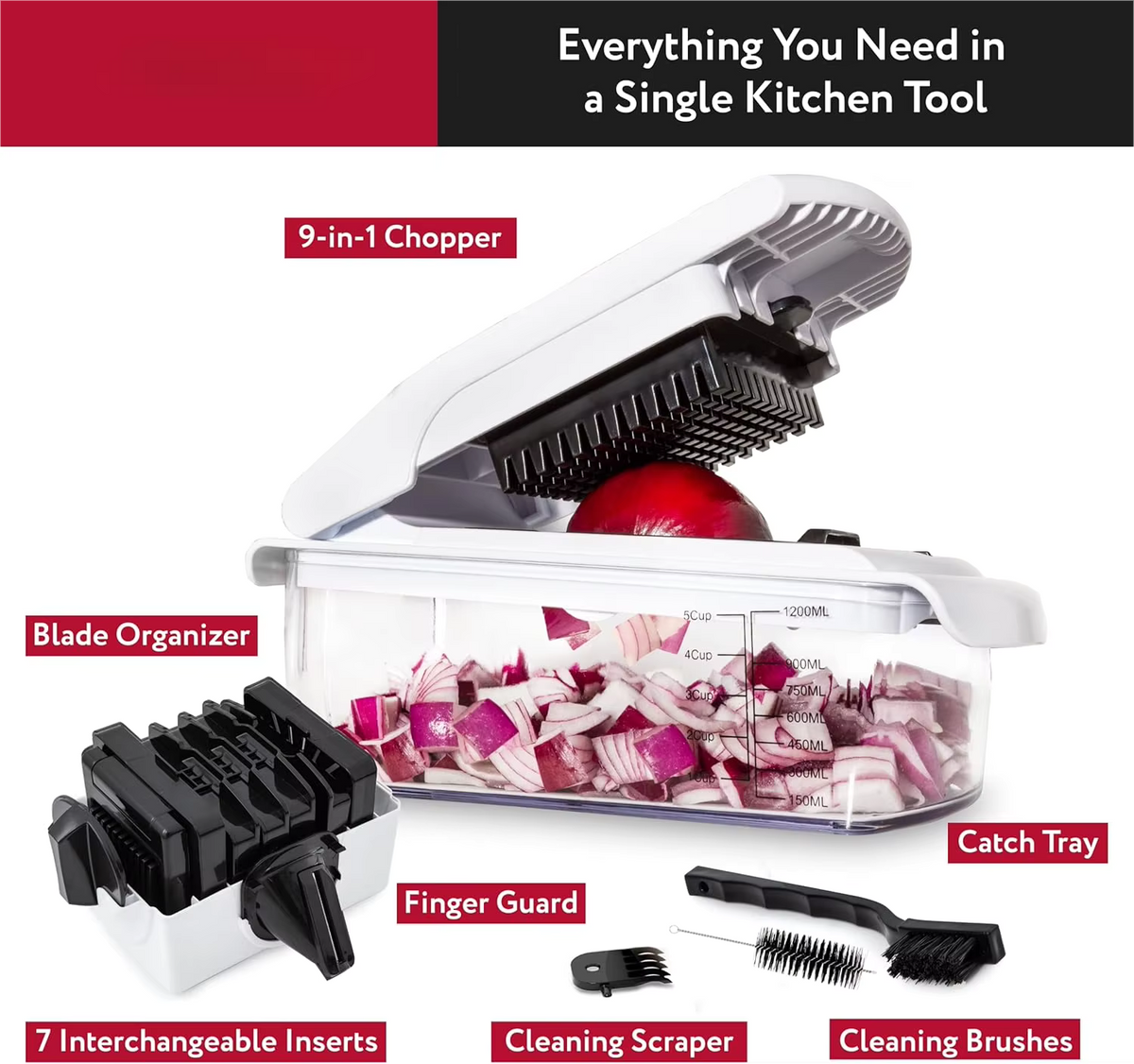 Multi-Function Vegetable Chopper