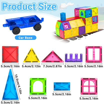 Magnetic Building Blocks Set