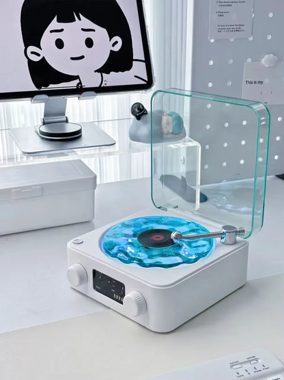 Retro White Noise Bluetooth Speaker