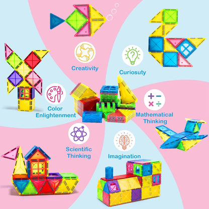 Magnetic Building Blocks Set