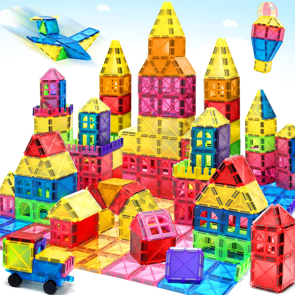 Magnetic Building Blocks Set