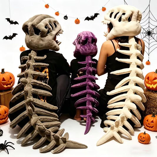 Dinosaur Skeleton Head Costume