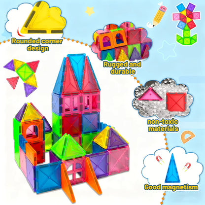 Magnetic Building Blocks Set
