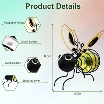 Solar Bee Garden Lights